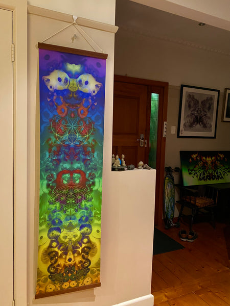 {~ Platypus Dreaming ~} 43 x 156cm